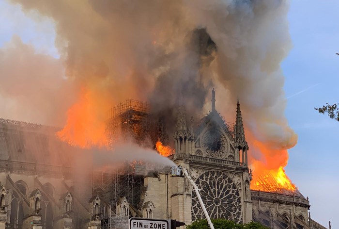FRANCE-FIRE-NOTRE DAME